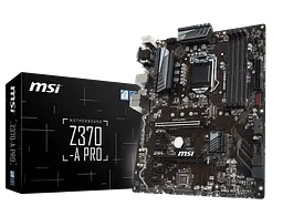 Материнська плата MSI Z370-A PRO LGA 1151v2 (Z370-A PRO) Б/В