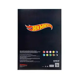 Кольоровий картон Kite А4 двосторонній Hot Wheels 10 аркушів (HW24-255) - мініатюра 4