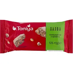 Халва Toniya з арахісом 125 г