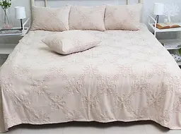 Покривало з наволочками Mystery beige PrimaTeks 160х240 см pbe0042935 - мініатюра 1