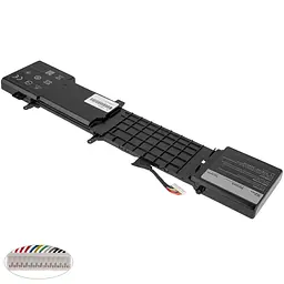 Акумулятор Dell 6JHDV (Alienware 17 R2, Alienware 17 R3, P43F) 14.8V 6000 mAh 92Wh Black - мініатюра 2