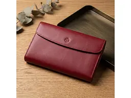 Портмоне-клатч унісекс із натуральної шкіри Cortina 5073 rosso червоне 19×12 см TONY PEROTTI acs0032615 - мініатюра 8
