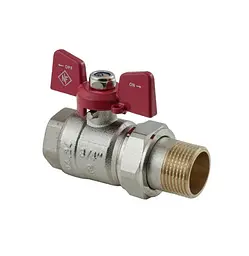 Кран кульовий з американкою Nolf classic 3/4" прямий NFC.921-08 (NF3151)