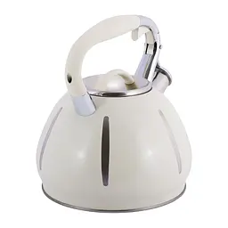 Чайник зі свистком Kamille KM-0691BG 3 л бежевий - мініатюра 2
