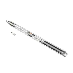 Стилус Hoco GM110 Transparent Explore Series active pad dedicated capacitive pen transparent чорний - мініатюра 3