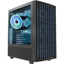 Корпус Modecom BREEZE ЧОРНІЙ USB 3.0x2 USB-Cx1 ARGB 4x140mm fans без Блок живлення ATX - мініатюра 9