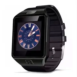 Смарт-годинник Smart Watch DZ 09 з крокоміром black (sw002-R) - мініатюра 2