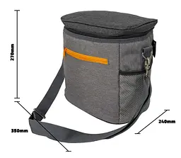 Термосумка Bo-Camp 20 Liters Grey (6702915) - мініатюра 4