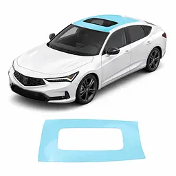 Антигравійна захисна бронеплівка за лекалами для Acura Integra V 2023 - зона даху
