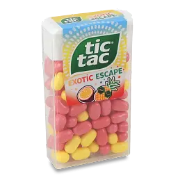 Упаковка драже Tic Tac Екзотичний мікс 54 г * 24 шт