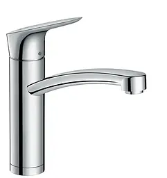 Змішувач Hansgrohe Logis 160 для кухні для встановлення перед вікном 1Jet Chrome 71833000 Хром