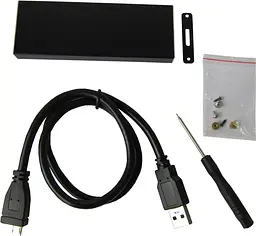 Кишеня зовнішня Maiwo K16N для M.2 SSD (NGFF) USB 3.0 black - мініатюра 4