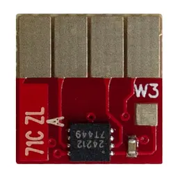 Чип для картриджа HP 711C/CZ130A, 29 мл, cyan Apex (CHIP-HP-711-C)