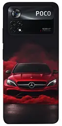 Чохол Demsky Red Mercedes для Xiaomi Poco X4 Pro 5G