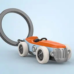 Брелок Metalmorphose Vintage Racer Concept Noel Car (8000020291004) - мініатюра 5