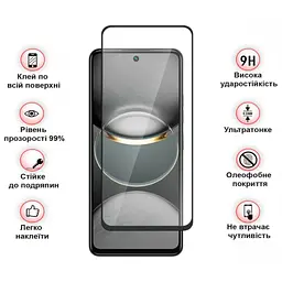 Скло захисне BeCover Tecno Spark 30 Pro (KL7) Black (713080) - мініатюра 3