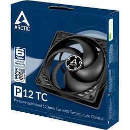 Вентилятор Arctic P12 TC Black (ACFAN00176A) - мініатюра 5