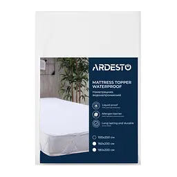 Наматрацник Ardesto водонепроникний Sleepwell ART3010SW 100х200 см білий
