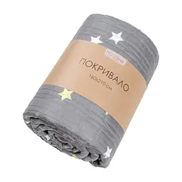 Покривало Home Line стьобане Зірки-2 210х240 (177323)