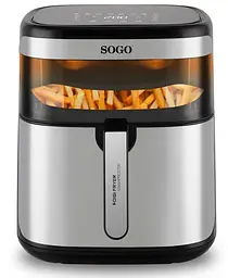 Мультипіч Sogo 10 л Сріблясто-чорний SS-10905 - мініатюра 6