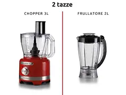 Кухонний комбайн Ariete Moderna Red (1782/00) - мініатюра 2