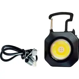 Багатофункціональний ліхтарик DK Handheld Multifunctional LED Flashlight LL-201 Black [110405] - мініатюра 4
