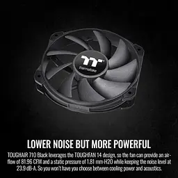 Кулер для процесора Thermaltake TOUGHAIR 710 Black (CL-P117-CA14BL-A) (7 CL-P117-CA14BL-A) - мініатюра 8