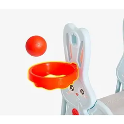 Гірка для дітей Mealux Bunny (KD-B261 Blue)  - мініатюра 4