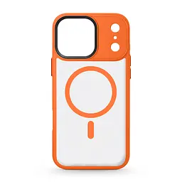 Чехол для Apple iPhone 17 Pro Max, Uniq MagCase, оранжевый, противоударный, панель-накладка с MagSafe, ударопрочный TPU+PC, с магнитом MagSafe, поддержка полноценной беспроводной зарядки, ArmorStandart (ARM86621)