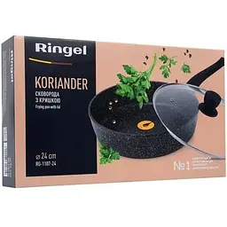Сковорода глибока Ringel Koriander з кришкою 26 см (6361482) - мініатюра 3