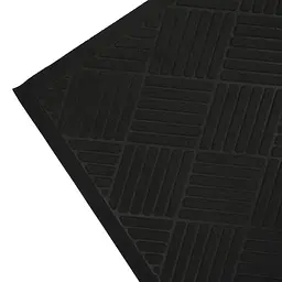 Килимок придверний Eco Fabric Смужки без кромки чорний 60 х 90 см (6090-007) - мініатюра 6