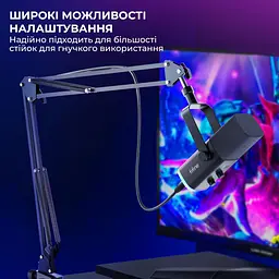 Мікрофон Fifine AmpliGame AM8T Black [172790] - мініатюра 5