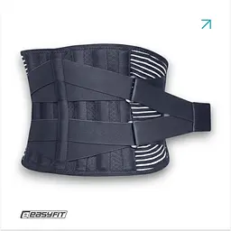 Пояс для спини з 4 ребрами жорсткості EasyFit (XL) - мініатюра 2