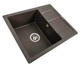 Кухонна мийка Platinum 5851 ARIA матова Темна скеля (SP000039619) - мініатюра 5