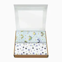 Багаторазові пелюшки дитячі RAINBOW CS2 2шт COSAS (4822052227312) - мініатюра 2