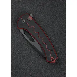 Складаний ніж Sencut Squiggy Drop Point 9Cr18MoV G10 9,9 см червоно-чорний - мініатюра 11