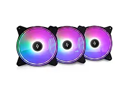 Вентилятор для корпусу Chieftec Nova Set 3-Pack (NF-3012-RGB) - мініатюра 2