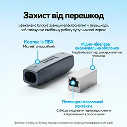 Мережевий з'єднувач Vention IPYH0-2 RJ45 Cat.7 IP68 2 шт. сірий (IPYH0-2) - мініатюра 3