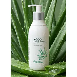 Гель для інтимної гігієни Алое Папая Mood ALOE & PAPAYA White Mandarin 280 мл - мініатюра 5