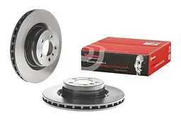 Диск тормозной передний вентилируемый Land Rover Range Rover III 02-12г Brembo ( 09.9372.21 )