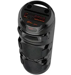 Портативна Bluetooth-колонка ZQS2801 з мікрофоном, пультом і RGB-підсвіткою 60 Вт 2х8" - мініатюра 3
