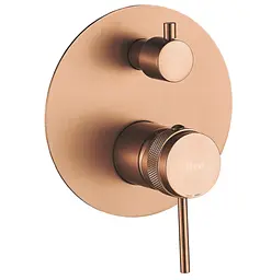 Душова система прихованого монтажу Rea Lungo Grip + Box brushed copper REA-P5651 - мініатюра 3