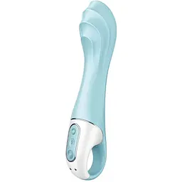 Вібратор Satisfyer Air Pump Vibrator 5+ 21 см блакитний