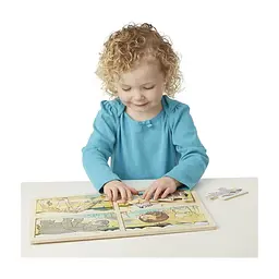 Пазл Melissa&Doug Мега 4 в 1 "Сафарі" (MD9366) - мініатюра 3
