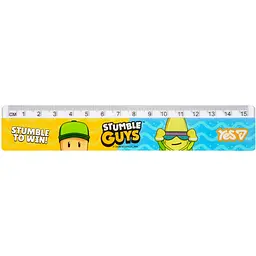 Лінійка Yes Stumble Guys 15 см (370702)