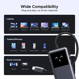 Док-станція USB3.2 Type-C --> HDMI 4K60Hz/2xUSB-А 3.2/2xUSB-C 3.2/PD 100W 6-in-1 CM888 Ugreen - мініатюра 8