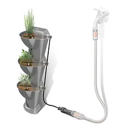 Комплект мікрокрапельного поливу Gardena Micro-Drip-System NatureUp на 12 кутових горщиків (13157-20) - мініатюра 2