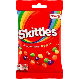Драже Skittles Bag Фрукти 95 г (788405)