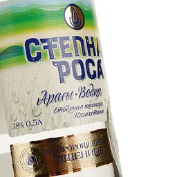 Горілка Степова Роса на Пророщеній Пшениці, 38%, 0,5 л - мініатюра 3