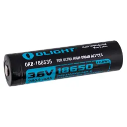 Акумуляторна батарея Olight 18650 HDС 10A 3500 mAh